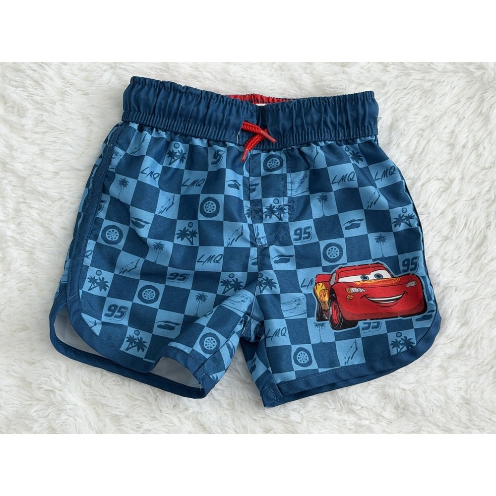 Disney Cars Lightning McQueen Swim Trunks 2T